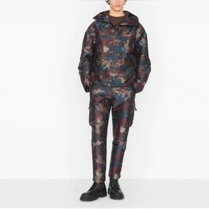 Dior x Peter DOIG camouflage cargo pants and jacket set